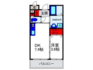 ペイサ－ジⅡの物件間取画像